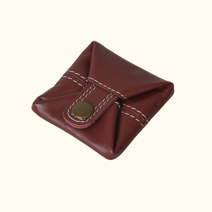 Top Grain Leather Compact Mini Pocket Wallet for Men & Women